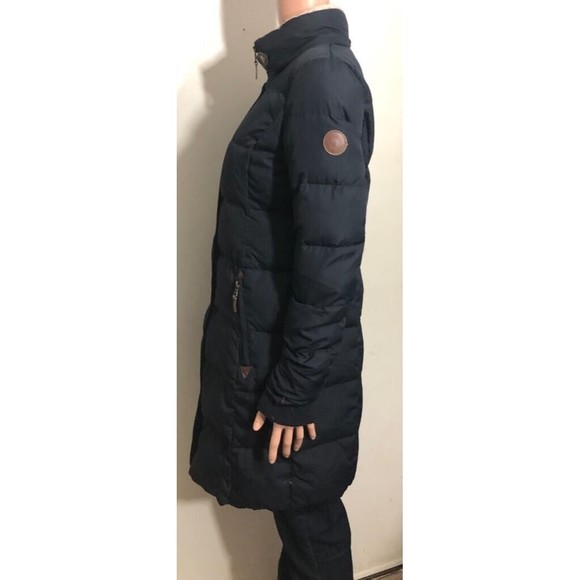 Lauren Ralph Lauren  Womens Black Full Zip Puffer Down Jacket  Sz S - Picture 5 of 12